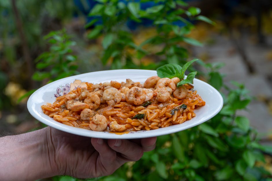 ENSALADA DE PASTA CON GAMBAS